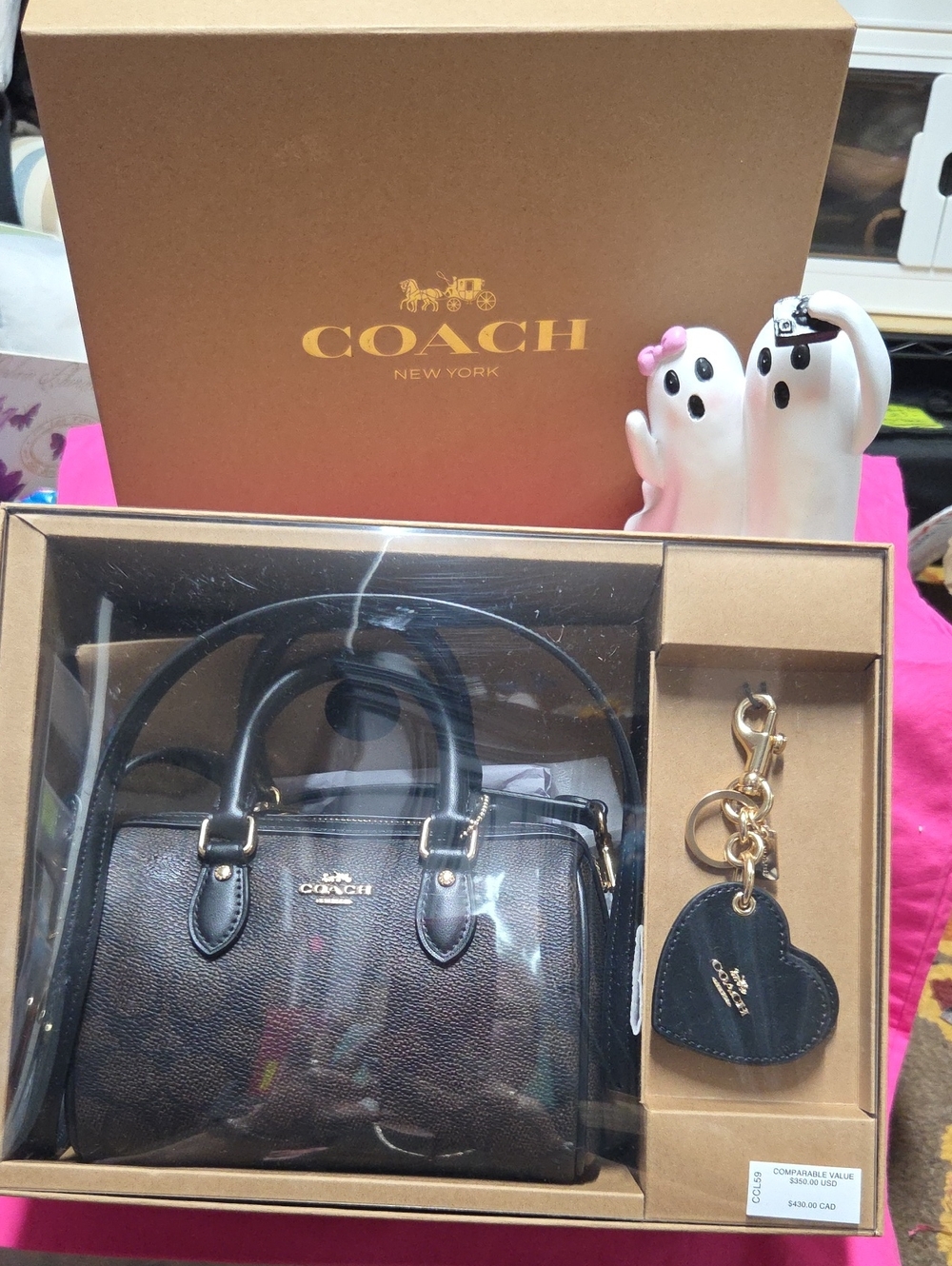 Authentic Mini RWN Coach Bag